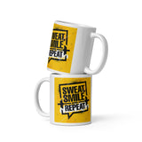Sweat, Smile and Repeat mug